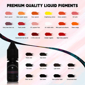 Pigmento Orgánico para Tatuajes Corporales con Logotipo Personalizado 26 para Colores Semipermanentes, Tintas para Tatuajes, Pigmento para Maquillaje Permanente - Product Image 2