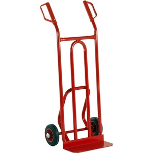 Troli Dorong Merah dengan 2 Roda, Dolly Tugas Berat Ideal untuk Gudang, Ritel & Transportasi Beban Berat di Perumahan - Product Image 2