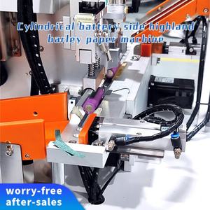 Máquina Aplicadora de Adhesivos de Aislamiento Lateral para Celdas de Baterías Cilíndricas de Litio, Máquina de Pegado de Papel de Aislamiento - Product Image 5