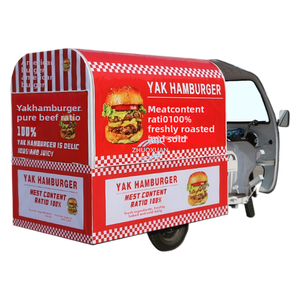 Carro de Comida Eléctrico Móvil de Gran Espacio, Vehículo Multiusos para Vendedores Ambulantes, Ideal para Brochetas, Desayunos, Mercados Nocturnos, Comida Rápida y Venta Minorista - Product Image 1