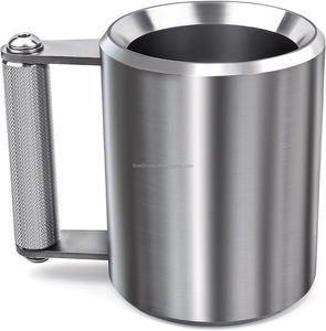 xmaster stainless 10kg heavy mug for fitness & outdoor use