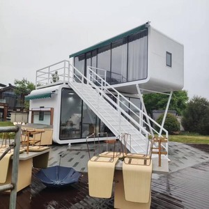 Casa Móvil Cápsula Castle: Diseño Moderno de Acero, Ecológica y Duradera para Entrada de Supermercado y Uso en Villas - Product Image 6
