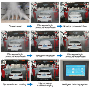 Machine <span class=keywords><strong>de</strong></span> <span class=keywords><strong>lavage</strong></span> <span class=keywords><strong>de</strong></span> voiture à portique sans contact entièrement automatique <span class=keywords><strong>Station</strong></span>-service <span class=keywords><strong>de</strong></span> <span class=keywords><strong>lavage</strong></span> <span class=keywords><strong>de</strong></span> voiture - Product Image 3