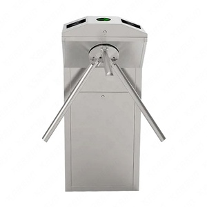 Torniquete Trípode de Acero Inoxidable para Entrada a Áreas Públicas, con Lector de Monedas, Códigos QR, Tarjetas y Reconocimiento Facial para Control de Acceso - Product Image 3