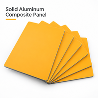 Panneau composite en aluminium massif noir mat de taille standard 4 mm pour mur extérieur de villa