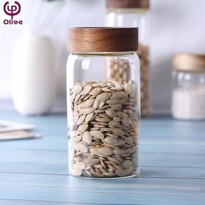 Récipients hermétiques pour pots de stockage des aliments <span class=keywords><strong>pot</strong></span> en verre avec couvercle récipient scellé boîtes de sucre et de thé pots de café de cuisine hermétiques - Product Image 4