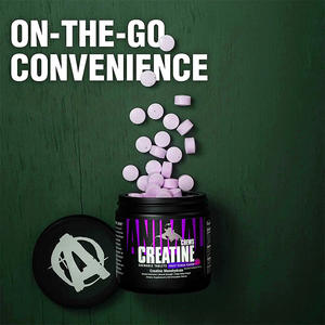 أقراص مضغ كرياتين لممارسة التمارين المسبقة مكثف مونوهيدرات الاكرياتين مع AstraGin تحسين امتصاص الكرياتين أقراص قابلة للمضغ - Product Image 3