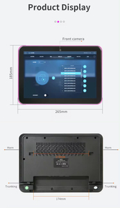 Nueva Pantalla Táctil Inteligente para el Hogar con 10 Puntos de Contacto, Alimentación por PoE, Tablet para Conferencias con Cuatro Luces Laterales, Pantalla para Sala de Reuniones, Android 8.1 - Product Image 4
