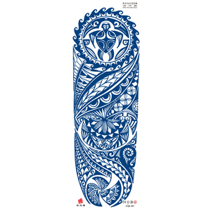 Tatouages à manches complètes à la mode <span class=keywords><strong>Floral</strong></span> Tribal pour <span class=keywords><strong>tatouage</strong></span> semi-permanent réaliste de longue durée - Product Image 5