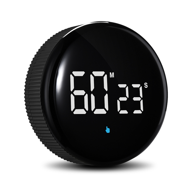 Kitchen Timer Countdown Professional Magnetic LED CLOCK with 3 Levels of Volume Adjustable