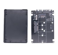 Adaptateur SSD M.2 NGFF ou MSATA vers SATA 3.0 Adaptateur USB 3.0 vers 2.5 SATA Disque dur 2 en 1 Convertisseur Lecteur Carte Câble pour PC Portable