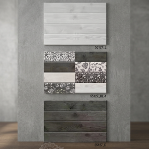 Carreaux muraux émaillés en céramique numérique de qualité supérieure 300x450mm, bleu clair et bleu ciel, beau design de la société indienne - Product Image 2