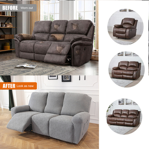 <span class=keywords><strong>Funda</strong></span> de Sofá Elástica Jacquard con Diseño Geométrico, Color Liso, Decoración del Hogar, Estilo Americano, Cuatro Estaciones, Cómoda, Lavable a Máquina - Product Image 4