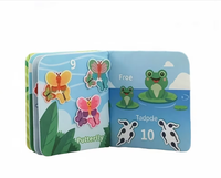 Livre d'activités pour les tout-petits de 1,5 à 3 ans, livre silencieux Montessori, livre d'histoires pour l'éducation précoce