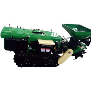 Creuser des tranchées battage agricole semis sur chenilles travail du sol rotatif cultivateur rotatif multifonctionnel - Product Image 1