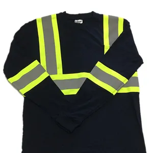 Camisas reflectantes hi vis, ropa de construcción para trabajadores, superventas
