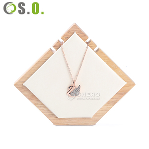 Expositor de Collares de Madera Maciza Multicolor y Multiestilo, Expositor de Joyería de Lujo Duradero para Joyerías, Precio al por Mayor - Product Image 1