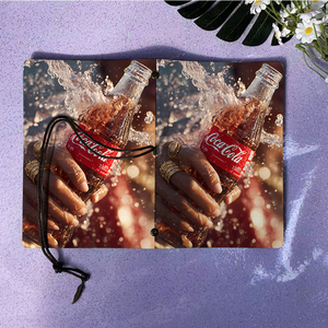 Bloc <span class=keywords><strong>de</strong></span> notas A6, regalo adecuado para clientes durante <span class=keywords><strong>la</strong></span> ceremonia <span class=keywords><strong>de</strong></span> firma <span class=keywords><strong>de</strong></span> contrato, botella <span class=keywords><strong>de</strong></span> <span class=keywords><strong>Coca</strong></span> - Cola a mano, patrón <span class=keywords><strong>de</strong></span> salpicaduras <span class=keywords><strong>de</strong></span> agua en Th - Product Image 6