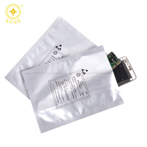 ESD Antistatic PCB Packing <b>Bag</b> Waterproof Flat Zipper Type ESD Aluminum Foil <b>Bags</b> - Product Image 3