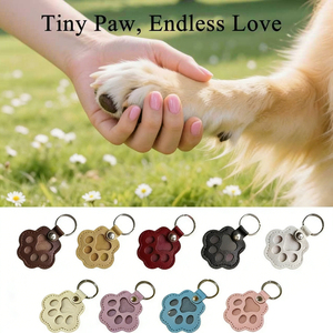 Portachiavi con Pendente per Conservare Peli di Cani e Gatti, Decorazione Creativa per Ricordo di Animali Domestici - Product Image 3