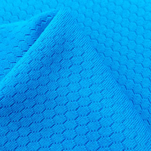 2024 Active Sports Training Shirt Wear 50 Coolmax 50 Coolpass Wick Quick Dry Knit Honeycomb Mesh Fabric - Product Image 5