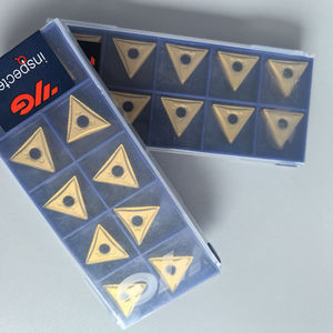 Outil de tournage CNC en carbure de tungstène YG-1s YG801, insert de coupe triangulaire TNMG160404-UF, revêtement PVD, OEM pour tour CNC - Product Image 6