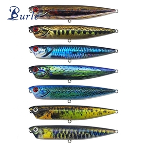 Crayon d'impression 3D Popper Leurre Appât en plastique dur Crayon de pêche Minnow Plugs pour saumon sébaste <span class=keywords><strong>truite</strong></span> basse - Product Image 1