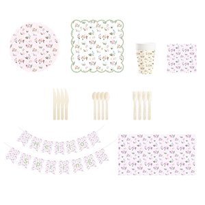 DAMAI Wildflower Party Suppliers Floral Disposable Set Wildflower Baby <b>Shower</b> Decorations for Wedding Birthday Tea Party - Product Image 2