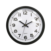 Jam Dinding Plastik Retro Gaya Antik Quartz Satu Panel Desain Tradisional Tampilan Jarum Penunjuk Waktu untuk Ruang Tamu Still Life