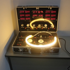 Portable Aluminum LED Demo Case Supplier Customized LED <b>Light</b> Test Box for Business Trip - Product Image 3