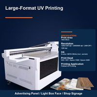 Imprimante UV à plat 1210 CMYK avec encre blanche, séchage UV LED, impression directe sur toile, reproduction d'art, solution pour les startups artistiques