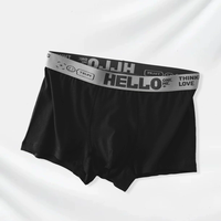 Caleçons Boxers d'Été pour Hommes en Coton Tricoté Uni, Taille Mi-Haute, Respirants, Vente en Gros ODM, Prise en Charge du Dropshipping, Meilleures Ventes