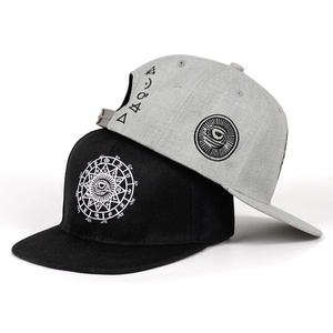 HONESTTREE Wholesale Promotion Gifts Custom Logo Solid Snapback Hats Baseball Cap