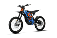 Moto tout-terrain électrique Sur Ron Light Bee X 2026 violette 10000W, vitesse maximale 75km/h, modèle LBX