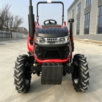 Tracteurs agricoles fabriqués en Chine, moteur diesel Euro 5 CE EPA, machines agricoles, tracteurs agricoles à 4 roues motrices
