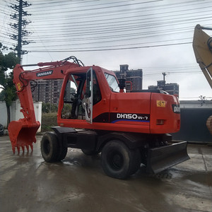 รถขุดล้อยาง Doosan150W-7 มือสอง ระบบไฮดรอลิก 15 ตัน ของแท้ ผลิตดั้งเดิม รถขุด Doosan มือสอง - Product Image 4