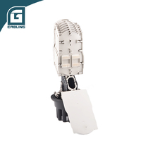 Gcabling 48 fibres IP67 IP68 Petit boîtier de raccordement de câble à fibres optiques FTTH pour 24 cœurs Dôme mécanique