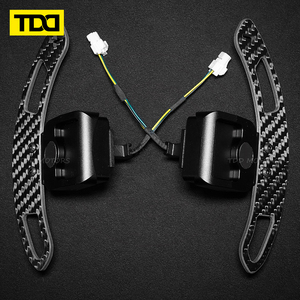 Palancas de cambio magnéticas de fibra de carbono TDD para Audi Serie C8 A6 A7 S6 S7 RS6 RS7, palancas de cambio para volante - Product Image 6