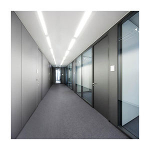 Thiết kế toàn cảnh đôi Kính cách âm vách ngăn nội thất văn phòng với phong cách Bảng điều khiển cho khách sạn - Product Image 6