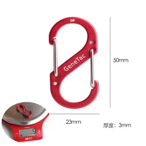 Kait Panjat Cepat, Carabiner Kunci Geser 30kn Kunci Otomatis