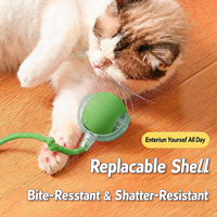 Jouet interactif pour chat, moderne, écologique, de luxe, rechargeable par USB, balle roulante automatique, jouet intelligent à mouvement autonome pour animaux de compagnie, vente en gros