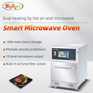 Horno de Convección Comercial de 20L con Microondas, 100 Menús Programables, <span class=keywords><strong>Motor</strong></span> Inverter y 5 Etapas de Cocción - Product Image 2