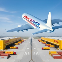 Service de fret aérien mondial porte-à-porte DDP, logistique FBA, dropshipping vers les États-Unis, agent d'expédition, express UPS DHL