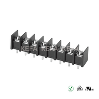 Connecteurs de barrière KEFA KF65S-11 600V 30A en cuivre nickelé, conducteur 18-10AWG, pas de 10 mm, 2-24 pôles, section transversale de 4,0 mm