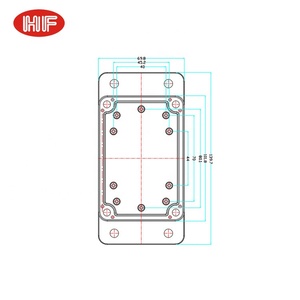 IP65 Wall Mounted Plastic <strong>Enclosure</strong> Manufacturer Customization ABS Injection Waterproof Box <strong>Enclosures</strong> for Electronics - Product Image 5