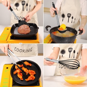 15 Pièces d'Ustensiles de Cuisine Multifonctionnels, Ensemble de Spatules de Cuisine en Acier Inoxydable, Accessoires de Cuisine - Product Image 3