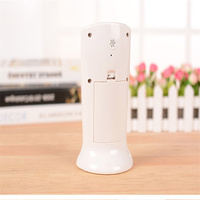 LCD Snooze Lumière Fonction Silicone Étui Souple Maison Réveil Matin Réveil Réveil