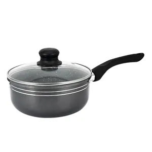 Vente en gros d'ustensiles de cuisine ustensiles de cuisine en aluminium moulé sous pression antiadhésif pot à lait soupe - Product Image 1