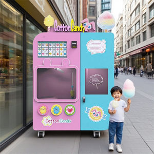 Máquina expendedora automática de algodón de azúcar Estación de malvavisco Maker - Product Image 1