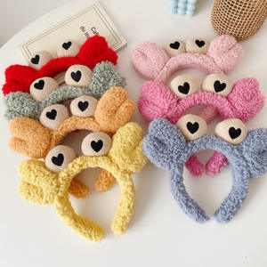 हॉट बिक्री कोरियन मेकअप हेडबैंड प्यारे कानों का चेहरा वाशिंग हेयर बैंड स्पा हेडबैंड - Product Image 2